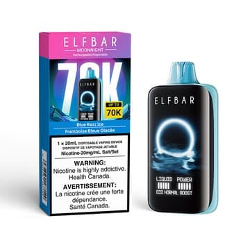 Elf Bar MoonNight 70K Elf Bar MoonNight 70k - Blue Razz Ice