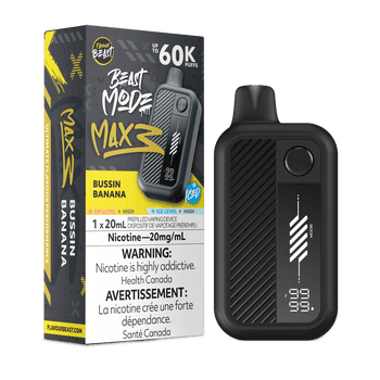Flavour Beast Mode Max 3 60K - Bussin' Banana Iced
