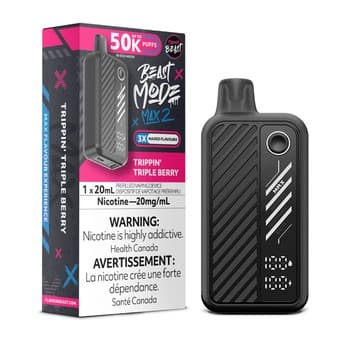 Flavour Beast Mode Max 2 50K Disposable - Trippin' Triple Berry