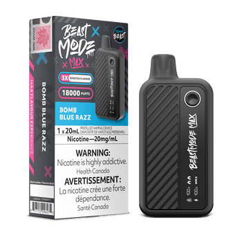 Flavour Beast Mode Max 18k - Bomb Blue Razz