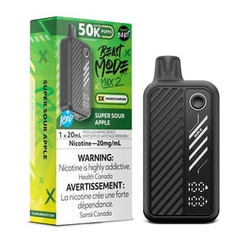 Flavour Beast Mode Max 2 50K Disposable - Super Sour Apple