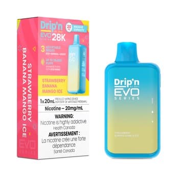 Drip'n by Envi EVO 28k - Strawberry Banana Mango Ice