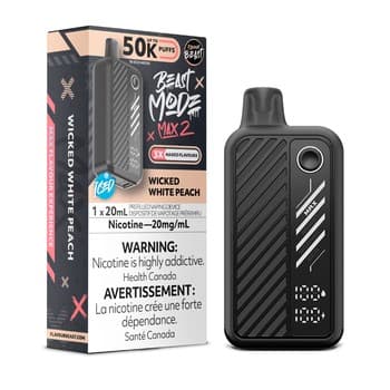 Flavour Beast Mode Max 2 50K Disposable - Wicked White Peach
