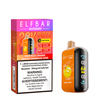 Elf Bar GH20K Elf Bar GH20k - Sour Razz Orange
