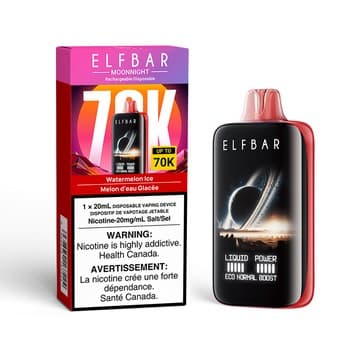 Elf Bar MoonNight 70K Elf Bar MoonNight 70k - Watermelon Ice