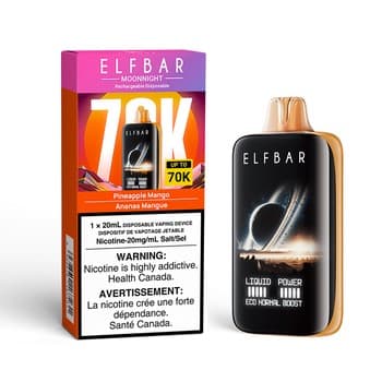 Elf Bar MoonNight 70K Elf Bar MoonNight 70k - Pineapple Mango