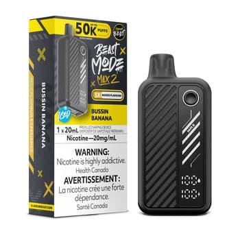 Flavour Beast Mode Max 2 50K Disposable - Bussin Banana