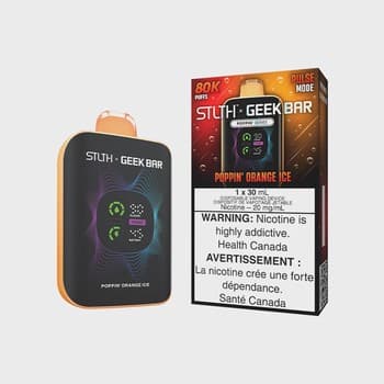 STLTH x GEEK BAR 80K - Poppin' Orange Ice