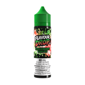 Flavour Drop - Strawberry Kiwi Ice 60ml Salt - 20mg