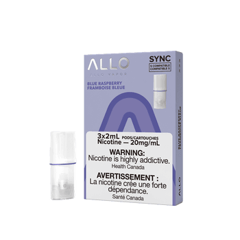 Allo Sync Pods - Blue Raspberry (3 Pack)