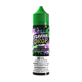 Flavour Drop - Sour Grape Freeze Ice 60ml Salt - 20mg