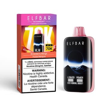 Elf Bar MoonNight 70K Elf Bar MoonNight 70k - Strawberry Mango