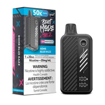 Flavour Beast Mode Max 2 50K Disposable - Bomb Blue Razz