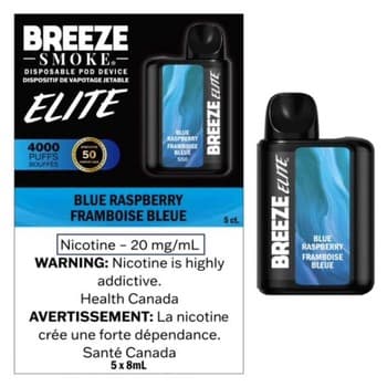 Breeze Elite 4000 Breeze Elite 4000 Blue Raspberry