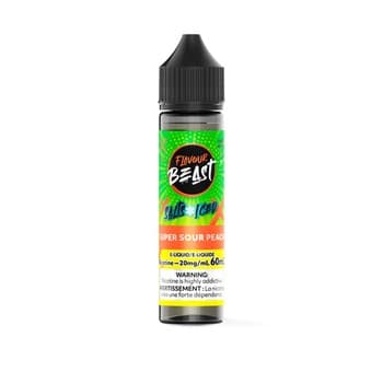 Flavour Beast - Super Sour Peach Iced 60ml Salt
