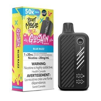 Flavour Beast Beast Mode Max 2 50K Flavour Beast Mode Max 2 50k - Gushin' Blue Razz