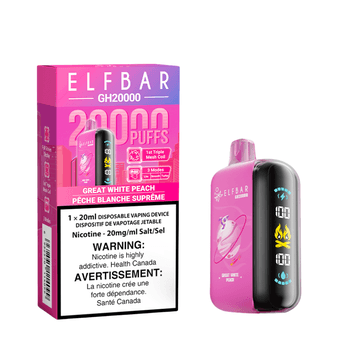 Elf Bar GH20K Elf Bar GH20K - Great White Peach