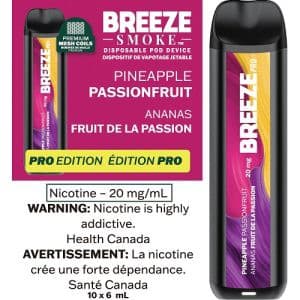 Breeze Pro 2000 BREEZE SMOKE PRO - Pineapple Passionfruit