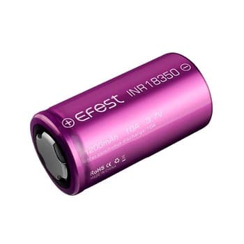 Efest INR 18350 Battery - 1200 mAh 3.7V