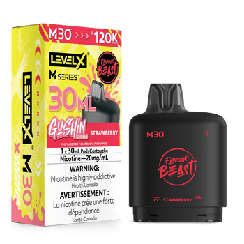 Level X Flavour Beast Gushin' Series M30 120K Pod - Strawberry