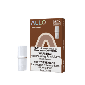 Allo Sync Pods (STLTH) Allo Sync - Cappuccino (3 Pack)
