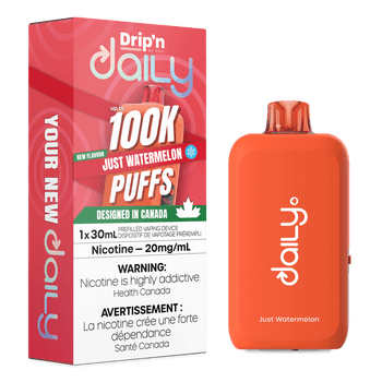 Drip'n by Envi Daily 100K - Just Watermelon Ice