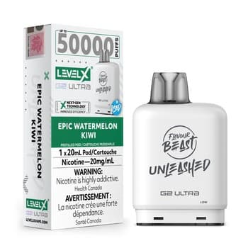 Level X Flavour Beast Unleashed G2 Ultra 50k - Epic Watermelon Kiwi Iced