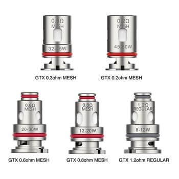 Vaporesso GTX Coils (5 pack)