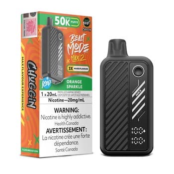 Flavour Beast Mode Max 2 50k - Chuggin' Orange Sparkle Iced