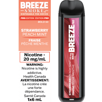 Breeze Pro 2000 BREEZE SMOKE PRO - Strawberry Peach Mint
