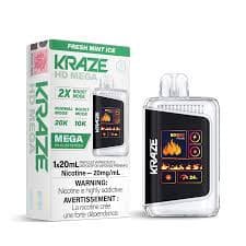 Kraze HD Mega 20K Kraze HD Mega - Fresh Mint Ice