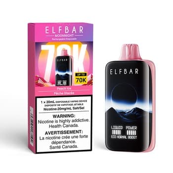 Elf Bar MoonNight 70K Elf Bar MoonNight 70k - Peach Ice