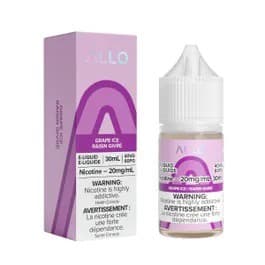 Allo E-Liquid - Grape Ice 30ml Salt
