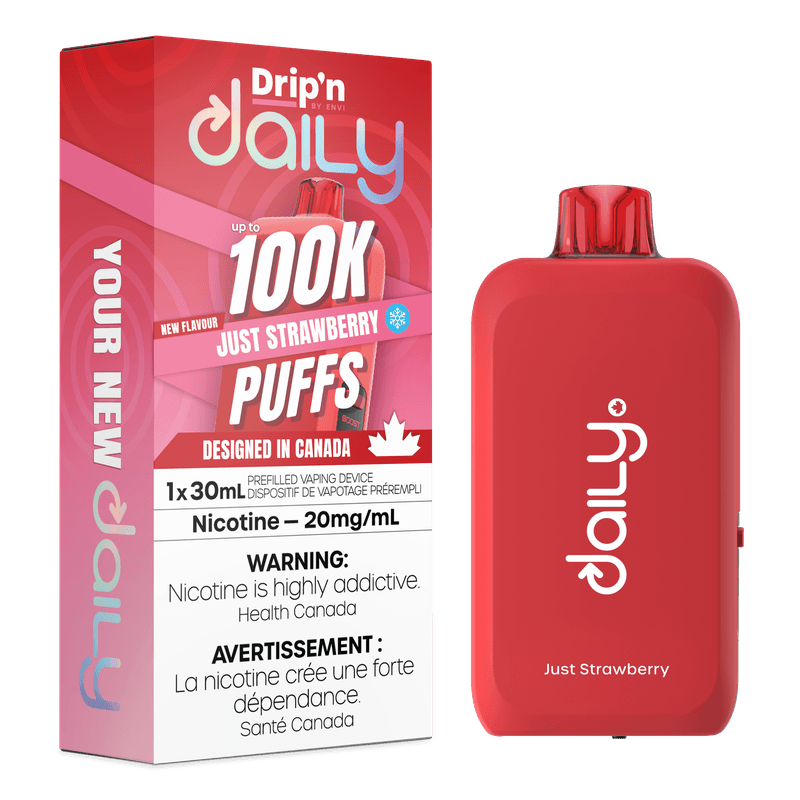 Drip'n by Envi Daily 100K - Just Strawberry Ice