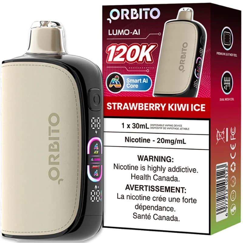 Orbito Lumo AI 120K 20mg - Strawberry Kiwi Ice