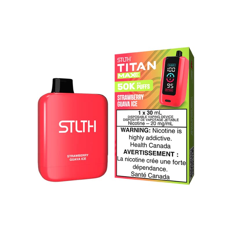 STLTH Titan Max 50K STLTH TITAN Max 50k - Strawberry Guava Ice