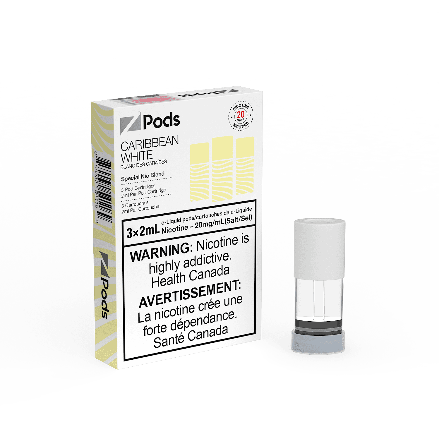 Z PODS (STLTH) Z Pods - Caribbean White