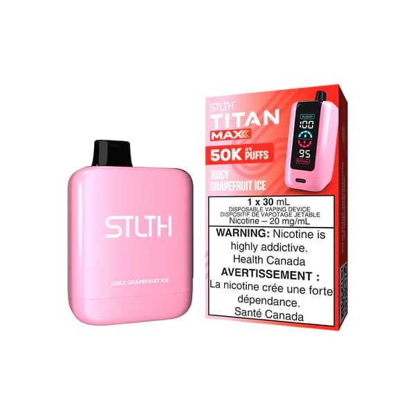 STLTH Titan Max 50K STLTH TITAN MAX 50k - Juicy Grapefruit Ice