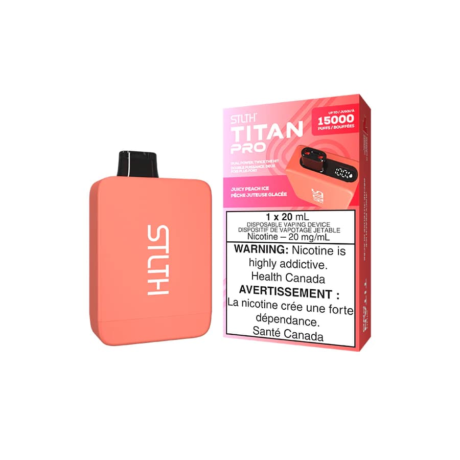 STLTH Titan Pro 15K STLTH TITAN PRO 15k - Juicy Peach Ice