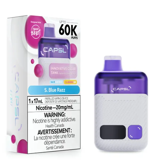 CAPSL AFX17 60K CAPSL AFX17 60K - S. Blue Razz