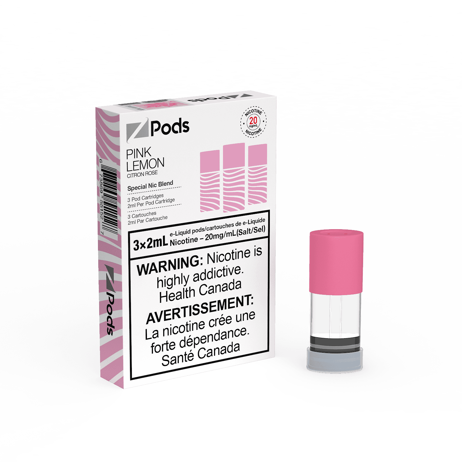 Z PODS (STLTH) Z Pods - Pink Lemon