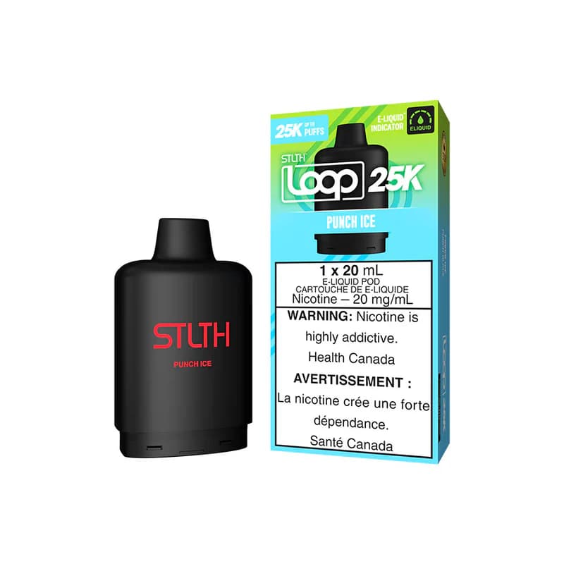 STLTH Loop 25K Pods STLTH Loop 25K Pod - Punch Ice