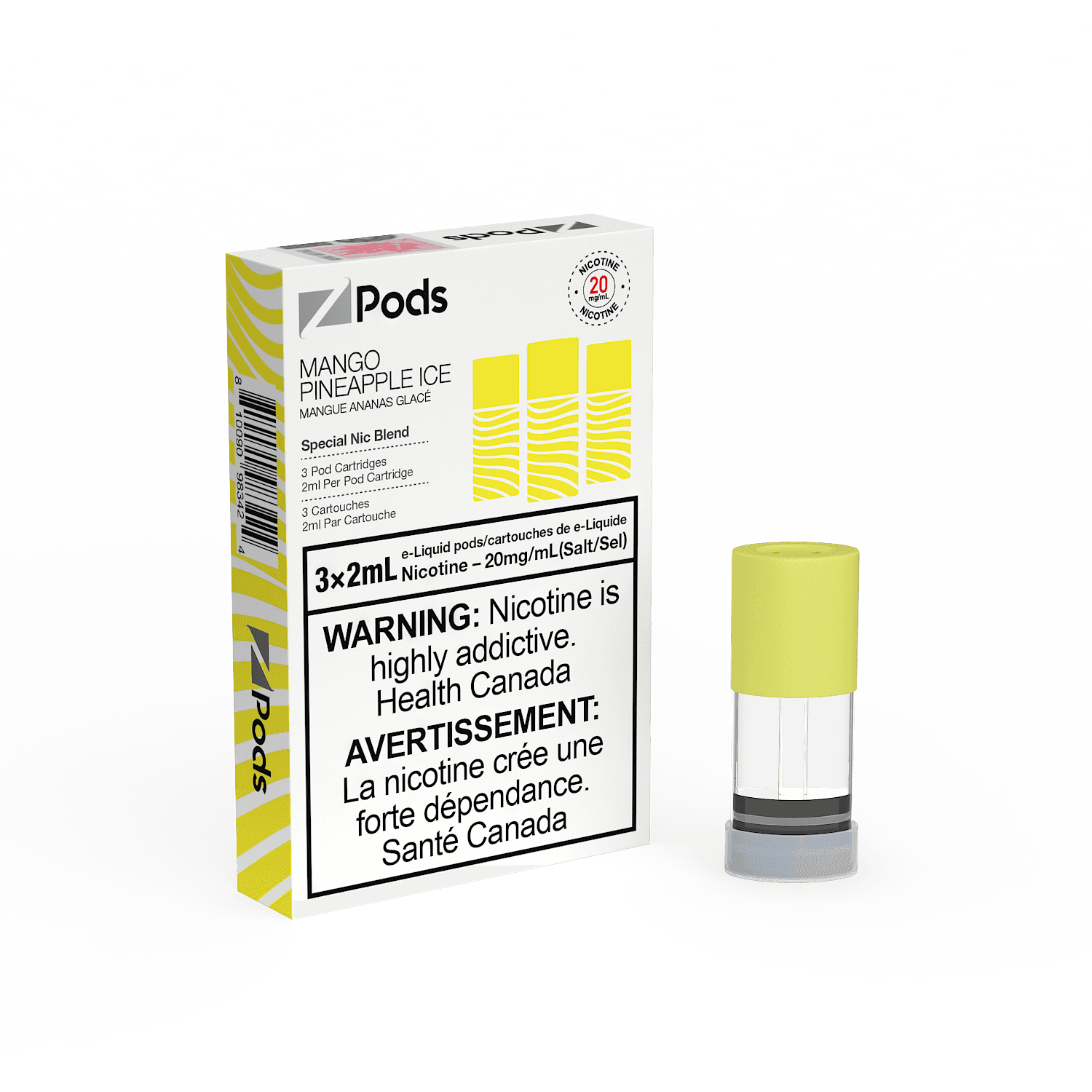 Z PODS (STLTH) Z Pods - Mango Pineapple Ice