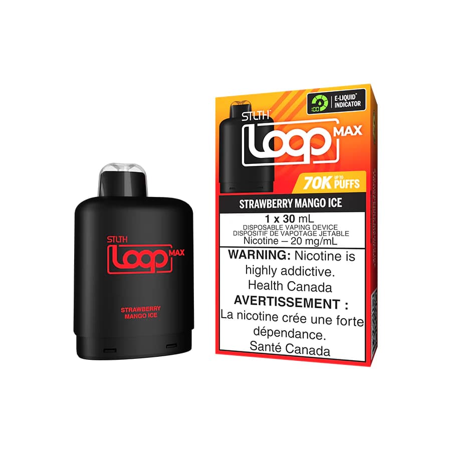 STLTH Loop Max 70K Pods STLTH Loop Max 70k Pod - Strawberry Mango Ice