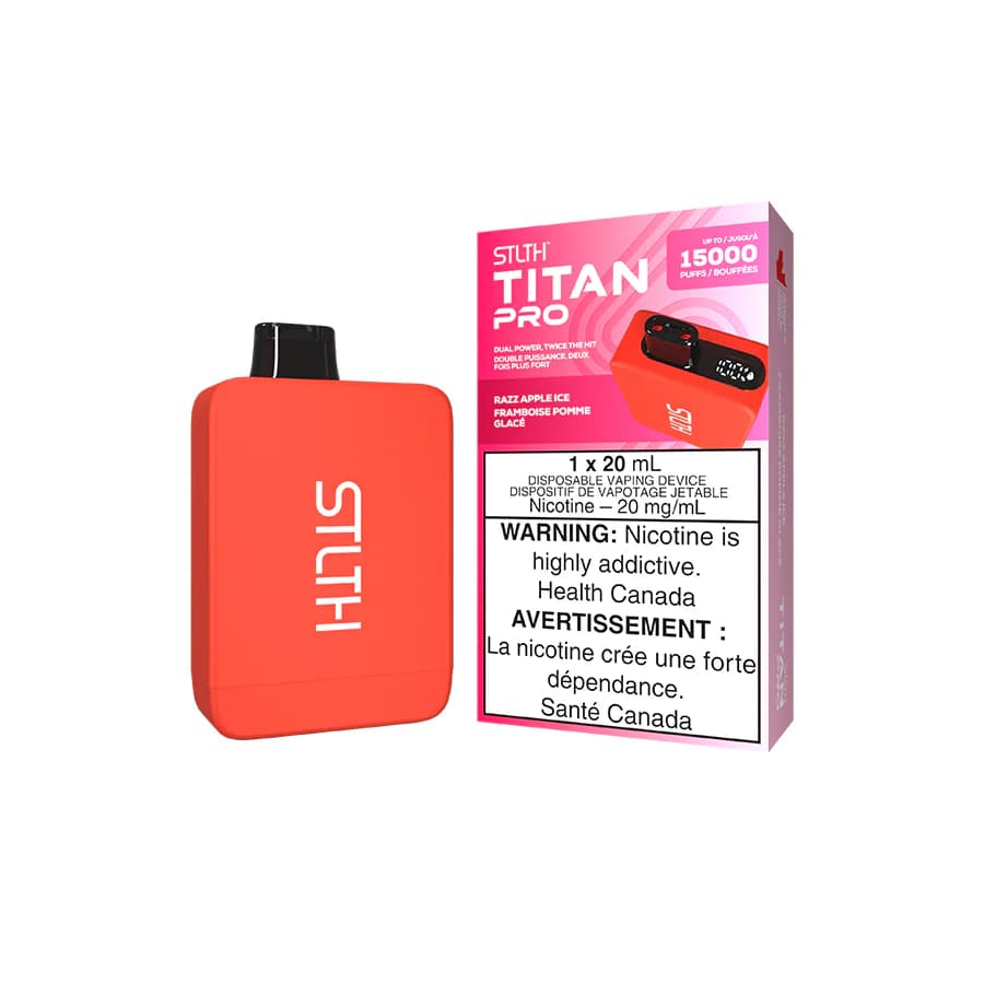 STLTH Titan Pro 15K STLTH TITAN PRO 15k - Razz Apple Ice