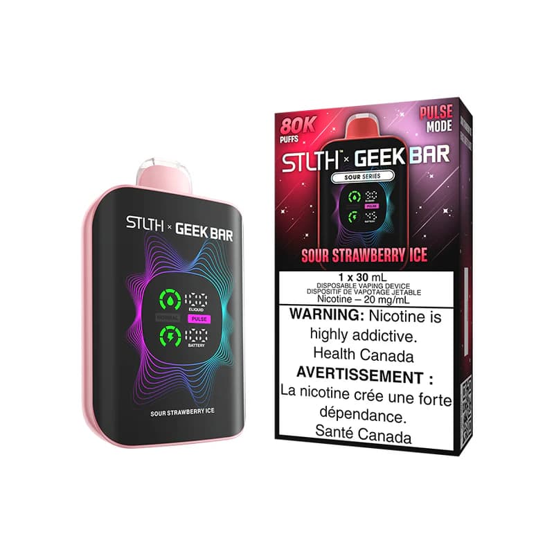 STLTH X GEEK BAR 80K STLTH X GEEK BAR 80K - Sour Strawberry Ice