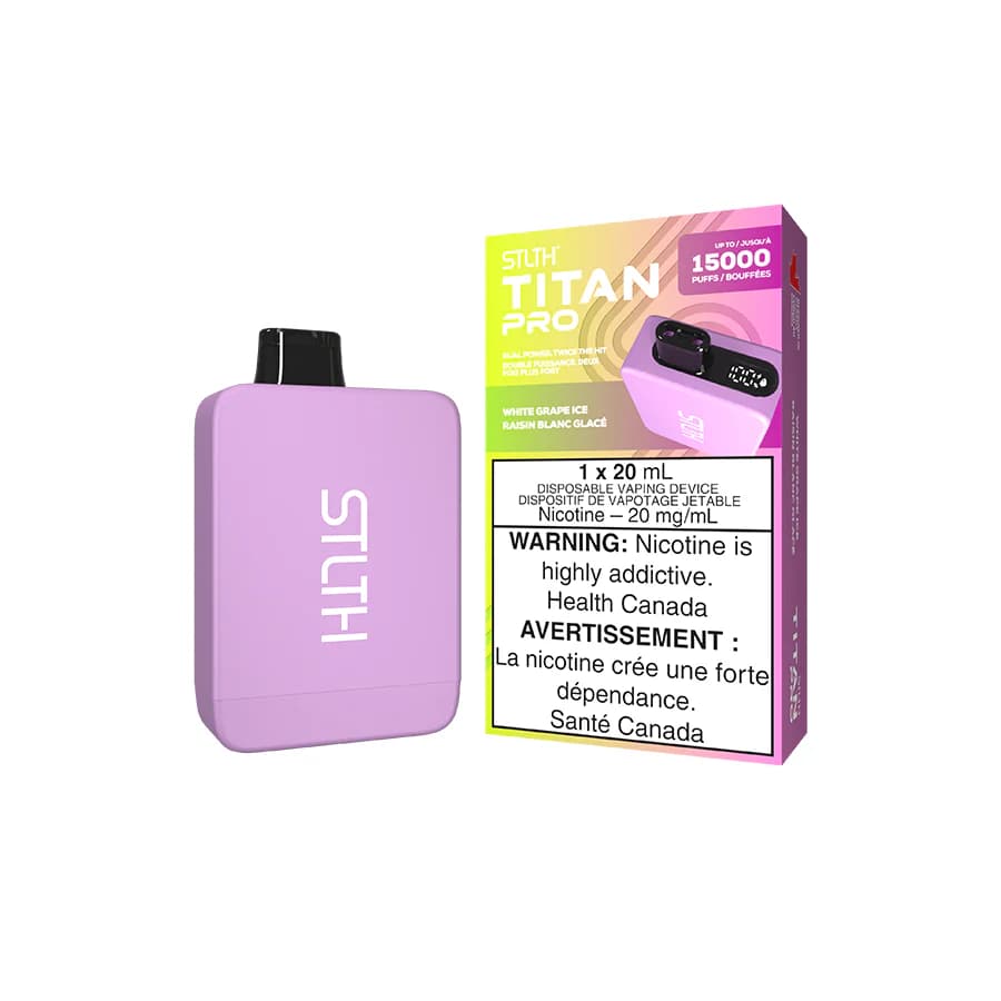 STLTH Titan Pro 15K STLTH TITAN PRO 15k - White Grape Ice