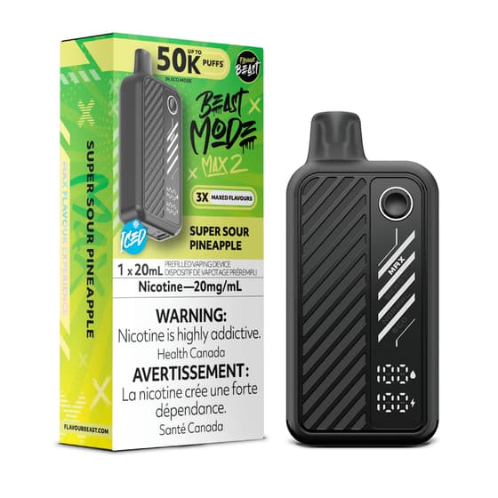 Flavour Beast Beast Mode Max 2 50K Flavour Beast Mode Max 2 50K Disposable - Super Sour Pineapple