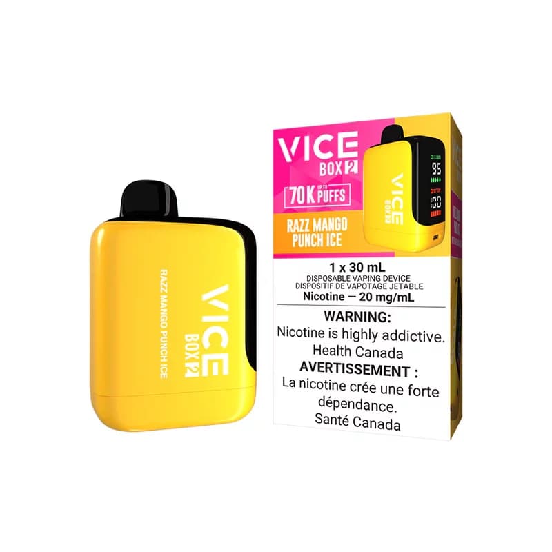VICE BOX 2 70k VICE BOX 2 70k - Razz Mango Punch Ice