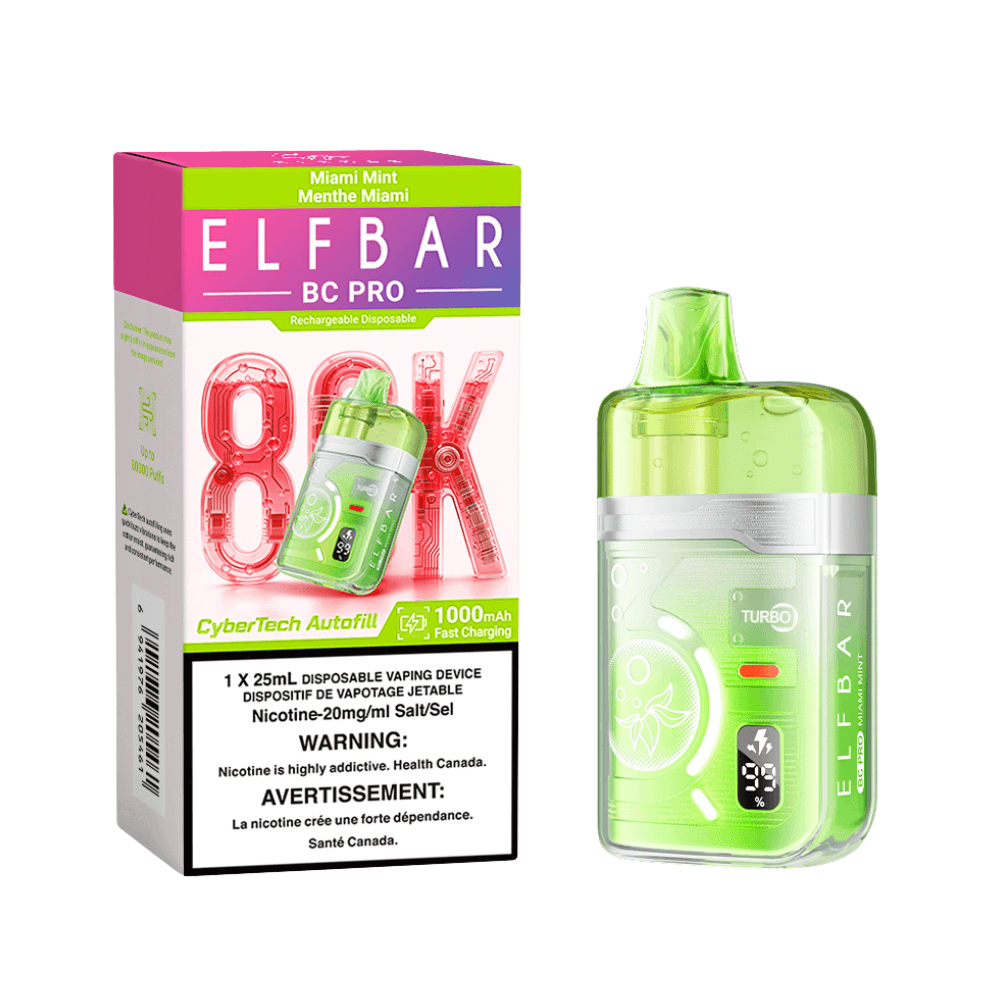 Elf Bar BC Pro 80K Elf Bar BC Pro 80K - Miami Mint